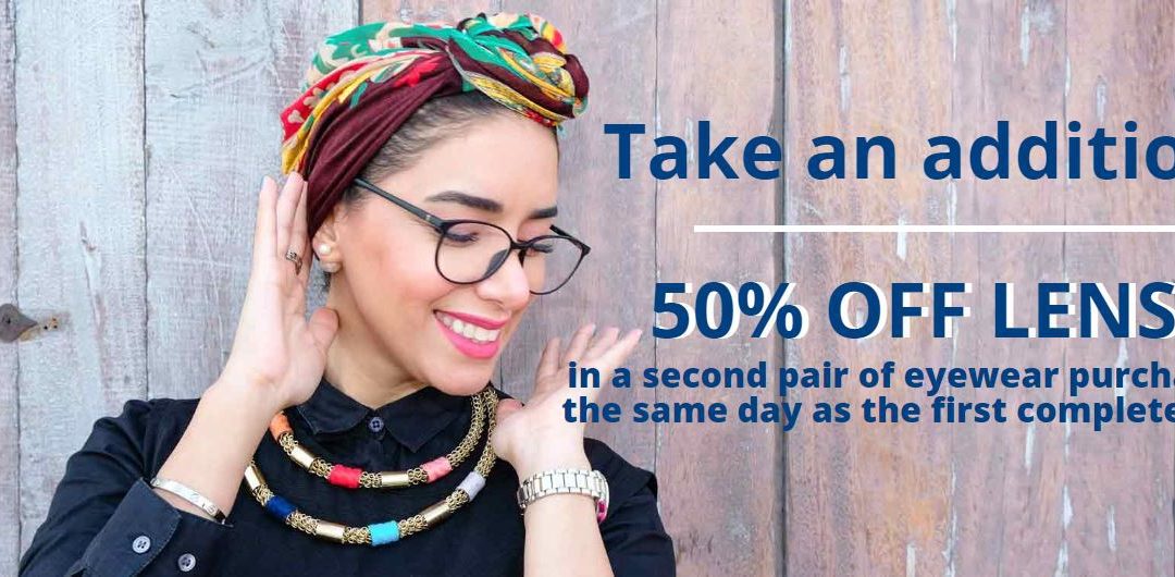 Save 50% Now or 30% Later on Lenses – 3