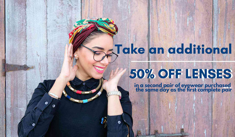 50% OFF Lenses 50% OFF Lenses