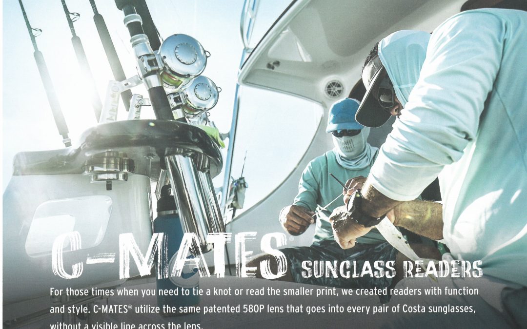 Attention Fishermen: C-Mates® Reading Sunglasses are Now Available!