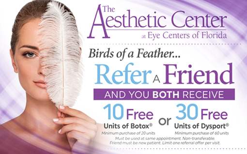 Refer A Friend to The Aesthetic Center