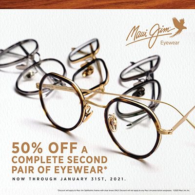 Maui Jim Ophthalmic Offer